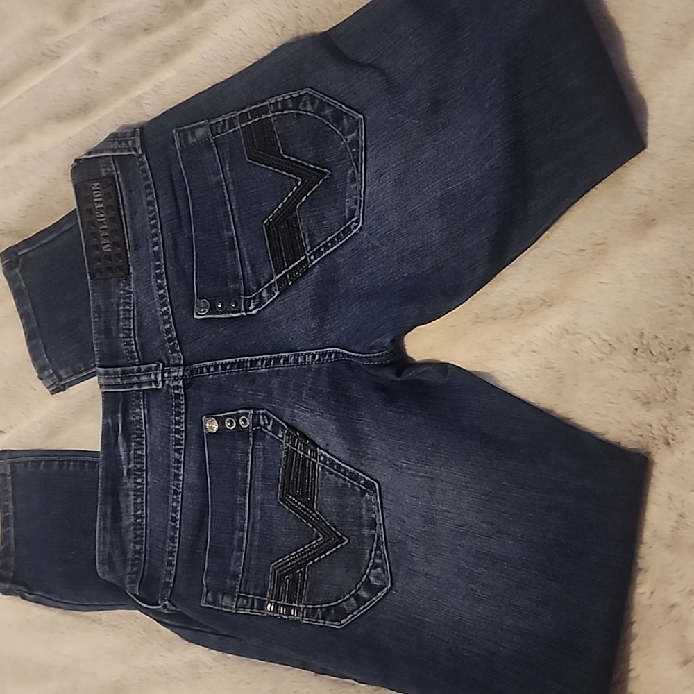 Affliction Raquel Skinny Jeans. Size: 27